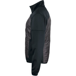 CLIQUE Custer Fleecejacke Herren 99 - schwarz XS