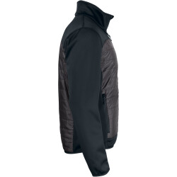 CLIQUE Custer Fleecejacke Herren 99 - schwarz XS