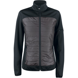 CLIQUE Custer Fleecejacke Damen 99 - schwarz XS