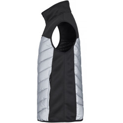 CLIQUE Utah Steppweste Herren 949 - reflektierend XS