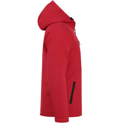 CLIQUE Padded Softshelljacke mit Kapuze Herren 35 - rot XS