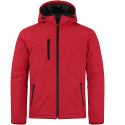 CLIQUE Padded Softshelljacke mit Kapuze Herren 35 - rot XL