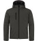 CLIQUE Padded Softshelljacke mit Kapuze Herren 945 - dunkelgrau M