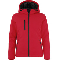 CLIQUE Padded Softshelljacke mit Kapuze Damen 35 - rot XS
