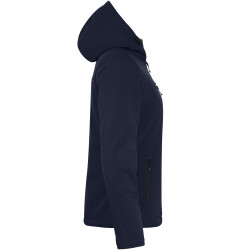 CLIQUE Padded Softshelljacke mit Kapuze Damen 580 - dunkelblau XS