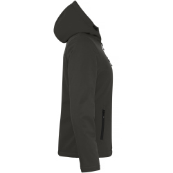 CLIQUE Padded Softshelljacke mit Kapuze Damen 945 - dunkelgrau XS