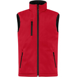 CLIQUE Padded Softshellweste Herren 35 - rot XS