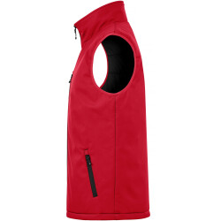 CLIQUE Padded Softshellweste Herren 35 - rot XS