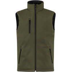 CLIQUE Padded Softshellweste Herren 75 - jagdgrün XS