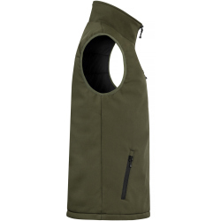 CLIQUE Padded Softshellweste Herren 75 - jagdgr&uuml;n XS