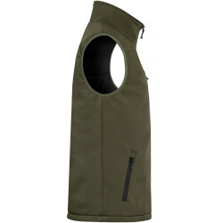 CLIQUE Padded Softshellweste Herren 75 - jagdgrün S