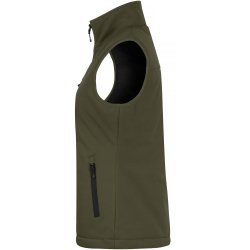 CLIQUE Padded Softshellweste Damen 75 - jagdgrün XS