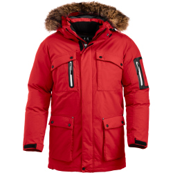 CLIQUE Malamute Parka 35 - rot 3XL