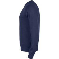 CLIQUE Premium Bio-Baumwoll Roundneck Sweatshirt Herren 580 - dunkelblau XS