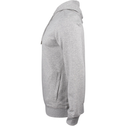 CLIQUE Premium Bio-Baumwoll Hoodie Herren 95 - grau...