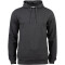CLIQUE Premium Bio-Baumwoll Hoodie Herren 955 - anthrazit meliert XXL