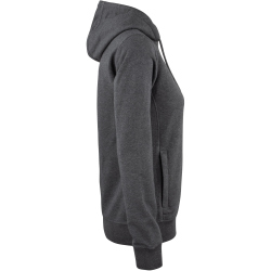CLIQUE Premium Bio-Baumwoll Hoodie Damen 955 - anthrazit meliert XS