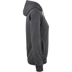 CLIQUE Premium Bio-Baumwoll Hoodie Damen 955 - anthrazit meliert XL