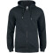 CLIQUE Premium Bio-Baumwoll Kapuzenjacke Herren 99 - schwarz 4XL