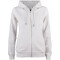 CLIQUE Premium Bio-Baumwoll Kapuzenjacke Damen 925 - natur meliert XL