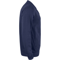 CLIQUE Premium Bio-Baumwoll Sweatjacke Herren 580 - dunkelblau XS
