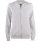 CLIQUE Premium Bio-Baumwoll Sweatjacke Damen 925 - natur meliert XL