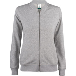 CLIQUE Premium Bio-Baumwoll Sweatjacke Damen 95 - grau...