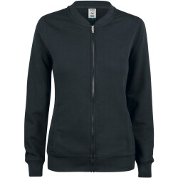 CLIQUE Premium Bio-Baumwoll Sweatjacke Damen 99 - schwarz XS