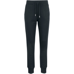 CLIQUE Premium Bio-Baumwoll Jogginghose Damen 99 - black XL