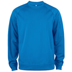 CLIQUE Basic Active Roundneck Sweatshirt 55 - royalblau XS