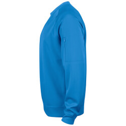 CLIQUE Basic Active Roundneck Sweatshirt 55 - royalblau XS