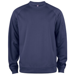 CLIQUE Basic Active Roundneck Sweatshirt 580 - dunkelblau XS