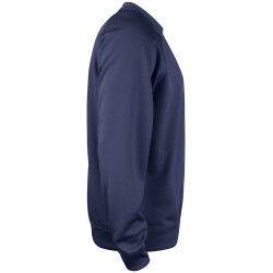 CLIQUE Basic Active Roundneck Sweatshirt 580 - dunkelblau XS