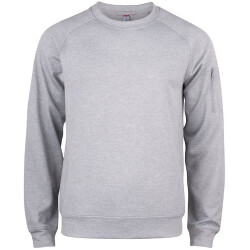 CLIQUE Basic Active Roundneck Sweatshirt 95 - grau...