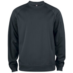 CLIQUE Basic Active Roundneck Sweatshirt 99 - schwarz XXL