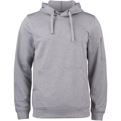 CLIQUE Basic Active Hoodie 95 - grau meliert M
