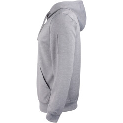 CLIQUE Basic Active Hoodie 95 - grau meliert M