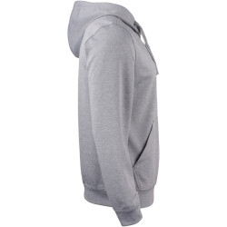 CLIQUE Basic Active Hoodie 95 - grau meliert M