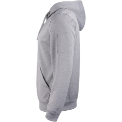 CLIQUE Basic Active Hoodie 95 - grau meliert 3XL