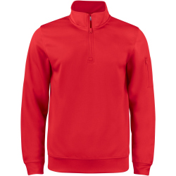 CLIQUE Basic Active 1/2-Zip Sweatshirt 35 - rot XS