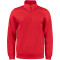 CLIQUE Basic Active 1/2-Zip Sweatshirt 35 - rot 4XL