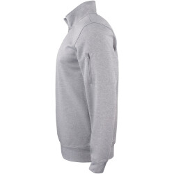 CLIQUE Basic Active 1/2-Zip Sweatshirt 95 - grau meliert M