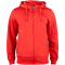 CLIQUE Basic Active Kapuzenjacke 35 - rot XS