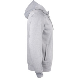 CLIQUE Basic Active Kapuzenjacke 95 - grau meliert M