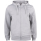 CLIQUE Basic Active Kapuzenjacke 95 - grau meliert XXL