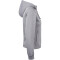 CLIQUE Basic Active Kapuzenjacke 95 - grau meliert XS