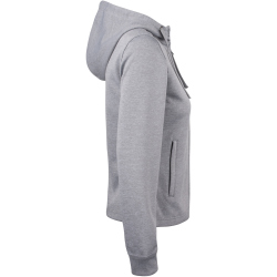 CLIQUE Basic Active Kapuzenjacke 95 - grau meliert S