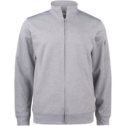 CLIQUE Basic Active Sweatjacke 95 - grau meliert XS
