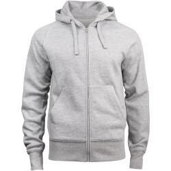 CLIQUE Harper Kapuzenjacke Herren 95 - graumeliert XS
