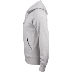 CLIQUE Harper Kapuzenjacke Herren 95 - graumeliert XS
